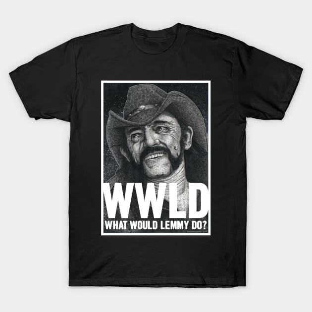 Lemmy_Kilmister T-Shirt by family love forever